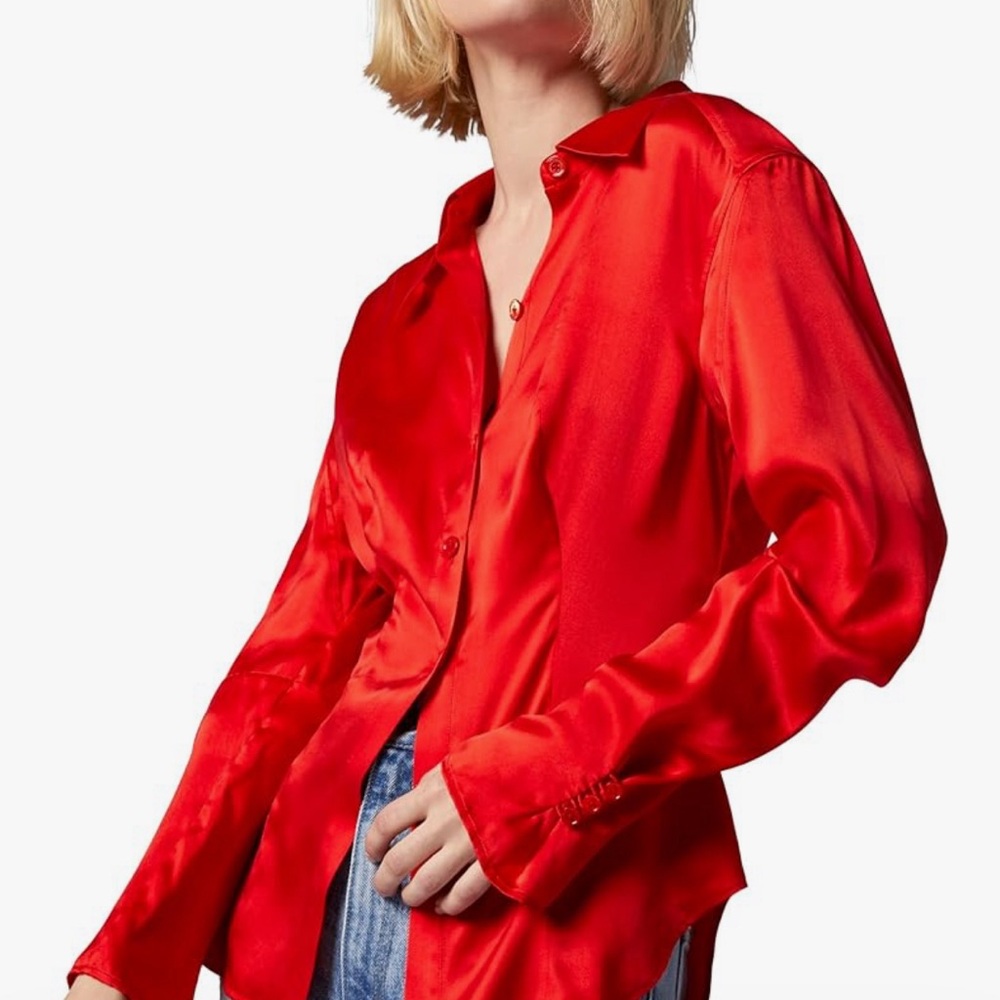 Equipment - Red Silk Shirt for the holiday